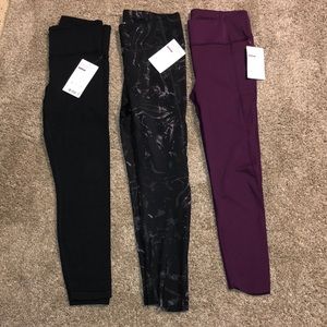 Bundle of 3️⃣NWT ATHLETA pants ❣️